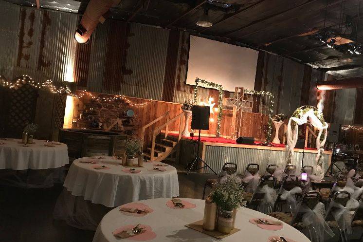Reception Setup