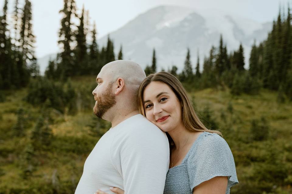 Mt. Rainier Engagement