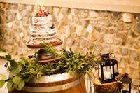 Rustic wine barrel