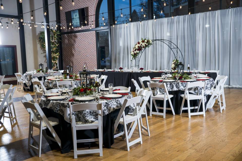 Winter wedding rentals