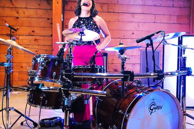 Jackie on the Drums