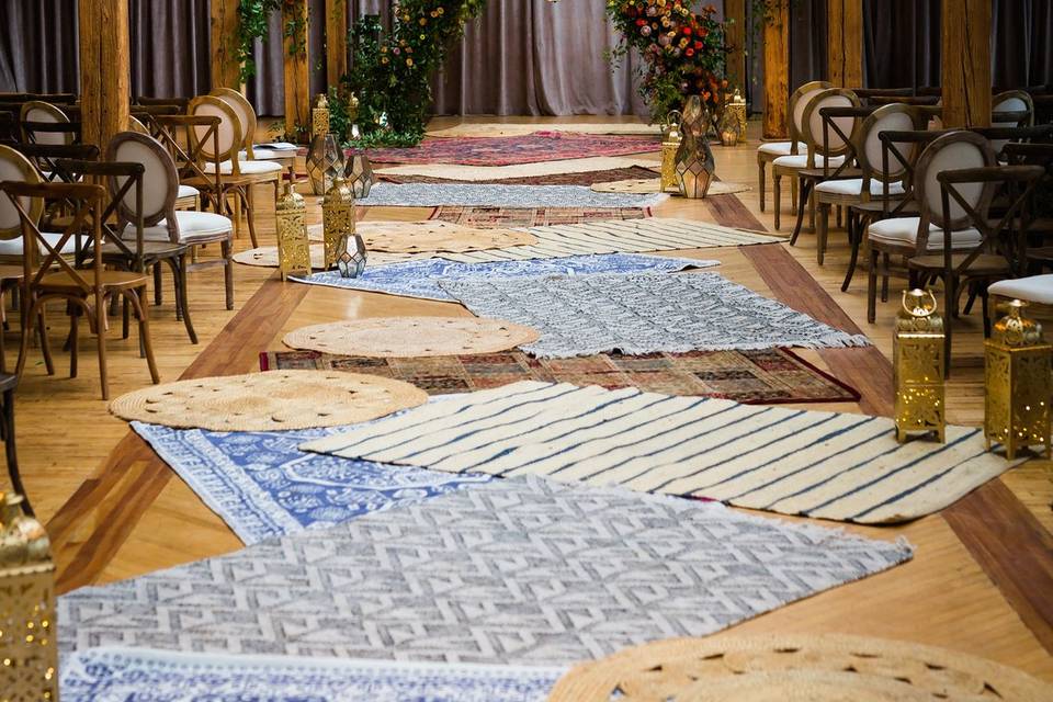 Boho Ceremony Space