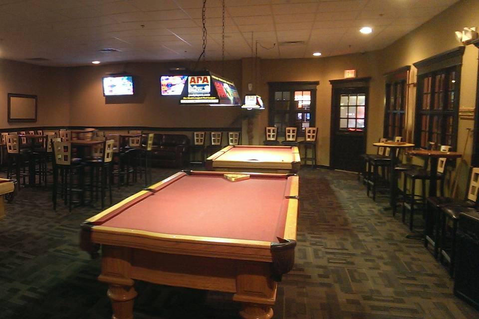 Billiards room