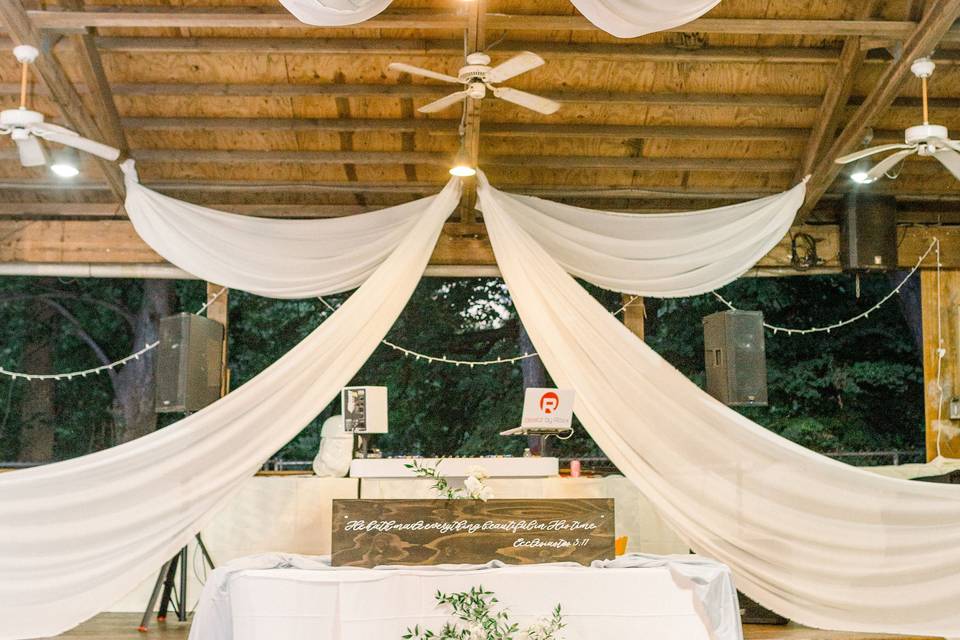 Pavilion Wedding