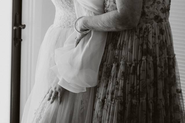 Bride & mom