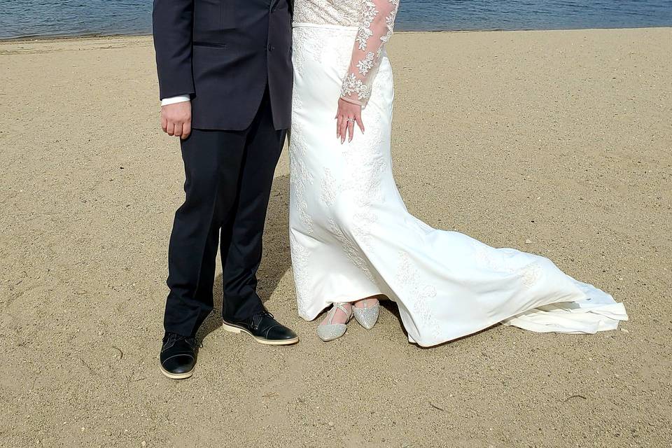 Beach Wedding, Frisco Marina