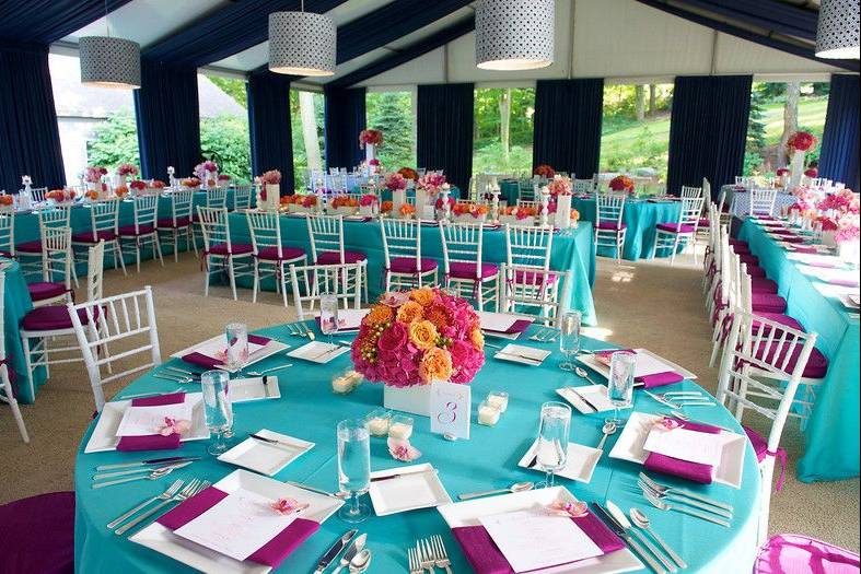 Reception area-Photo by Jen Kroll Photography.