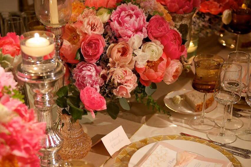 Tablesetting- Photo by Jen Kroll Photography.