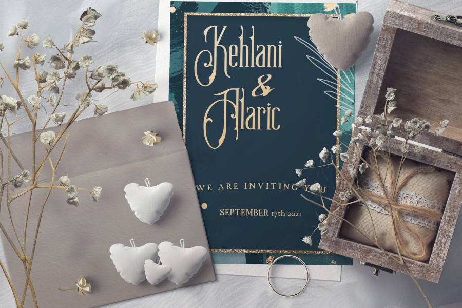 Jade | Wedding Invitation