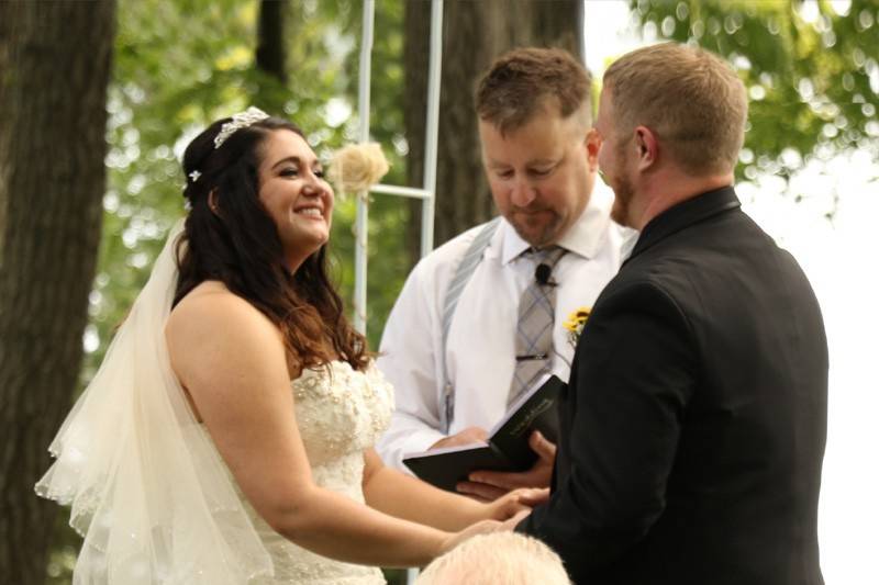 A woodland reception