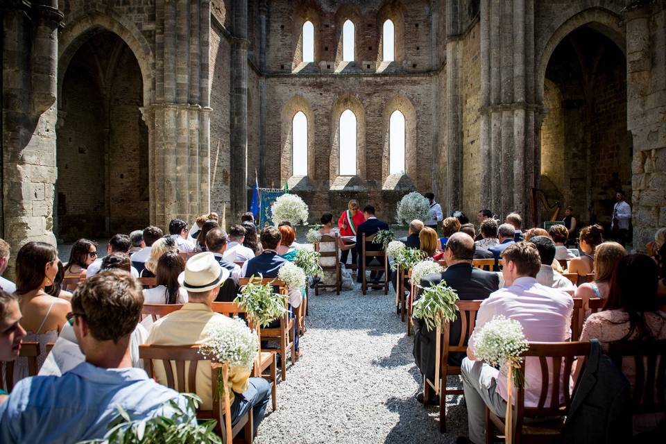 Civil Ceremony S Galgano Abbey