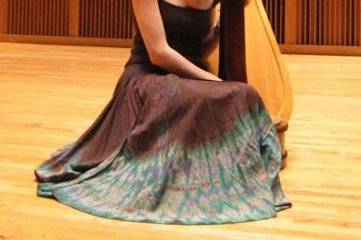 Emily John, harpist