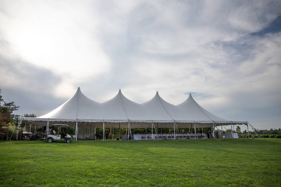 Corporate events tent