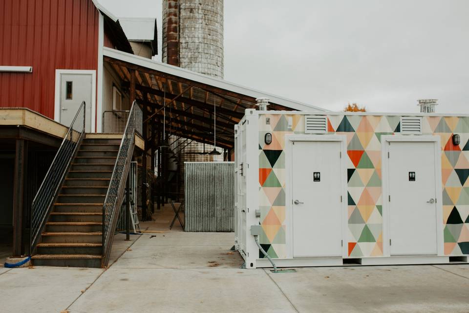 Shipping Container Restrooms