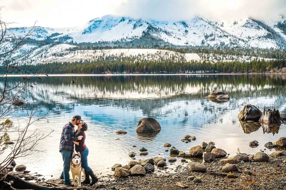 Fallen Leaf Lake engagement se