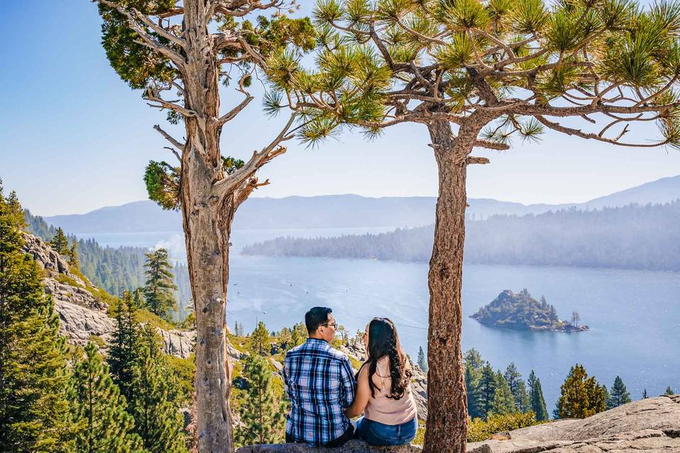 Lake Tahoe portrait photograph