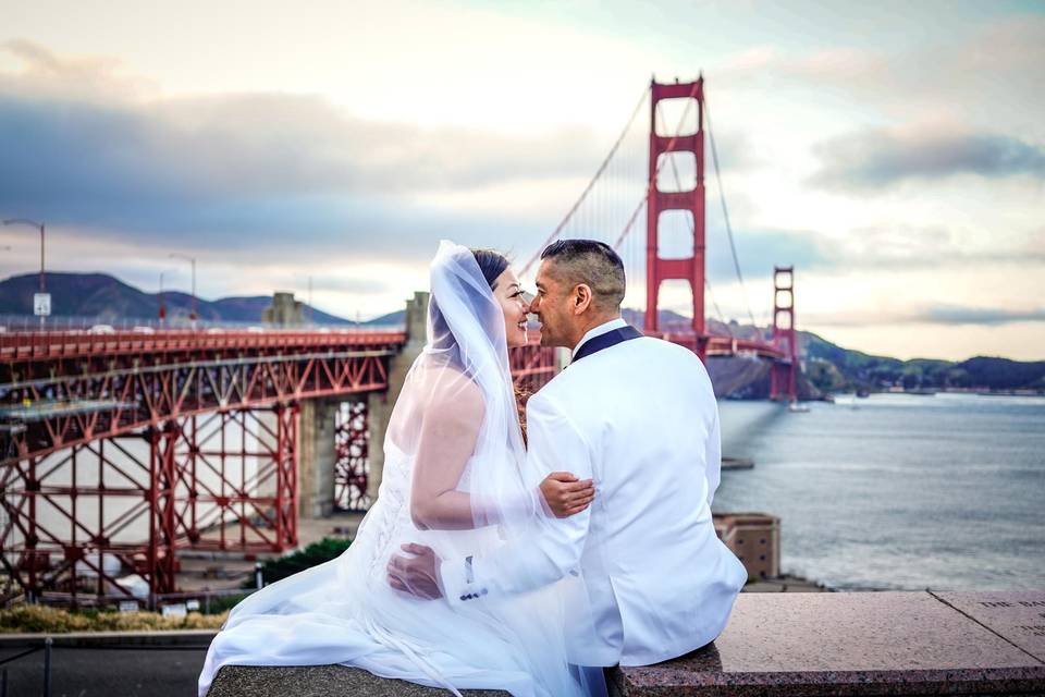 San Francisco wedding ceremony