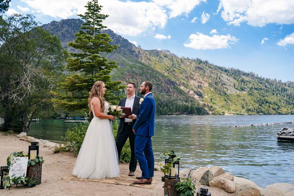Lake Tahoe wedding photography