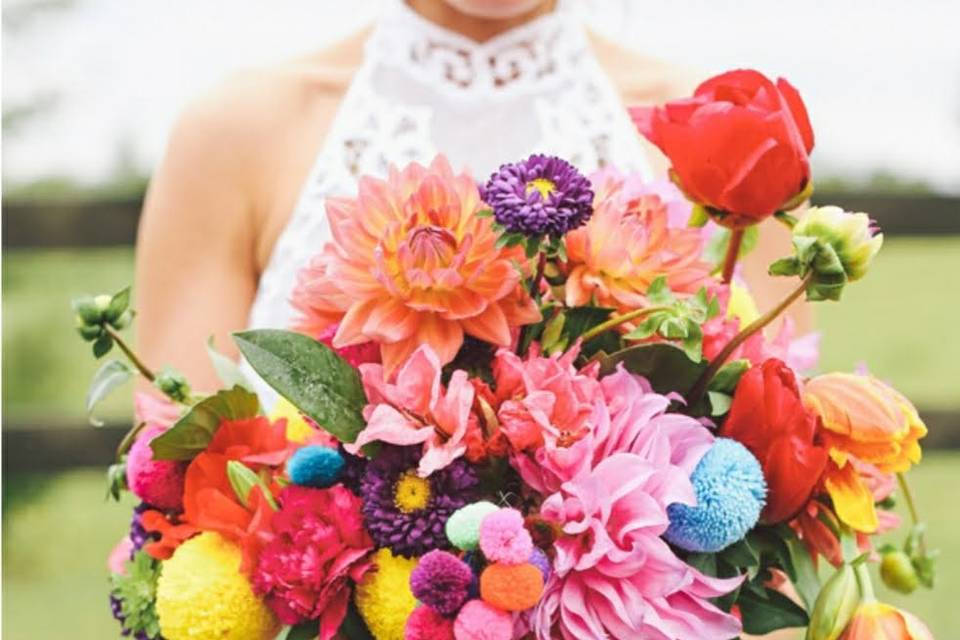 Fun and colorful bouquet