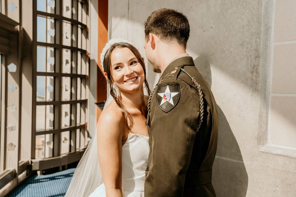 Bride and Groom Portrait