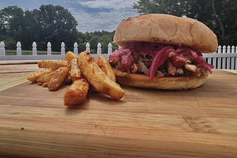 Chopped Rib Sandwich
