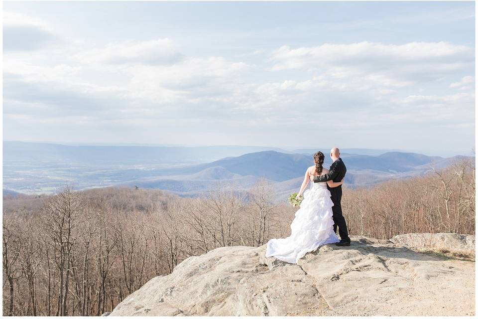 Elopement photography included