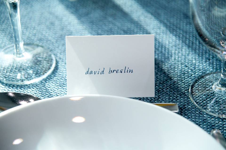 Simple Elegance Place Cards