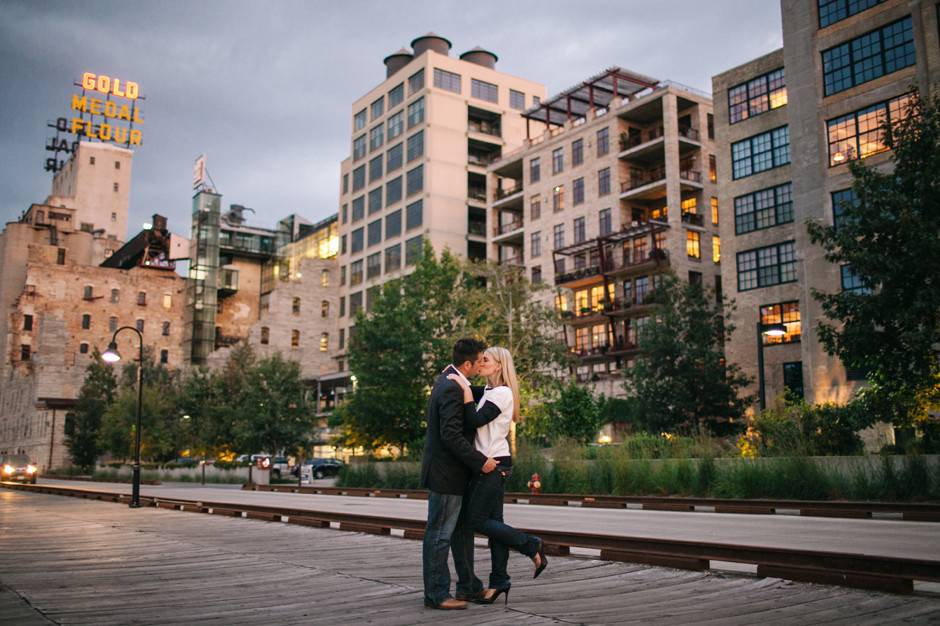 Couple kissing