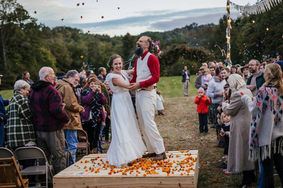 Outdoor ceremony