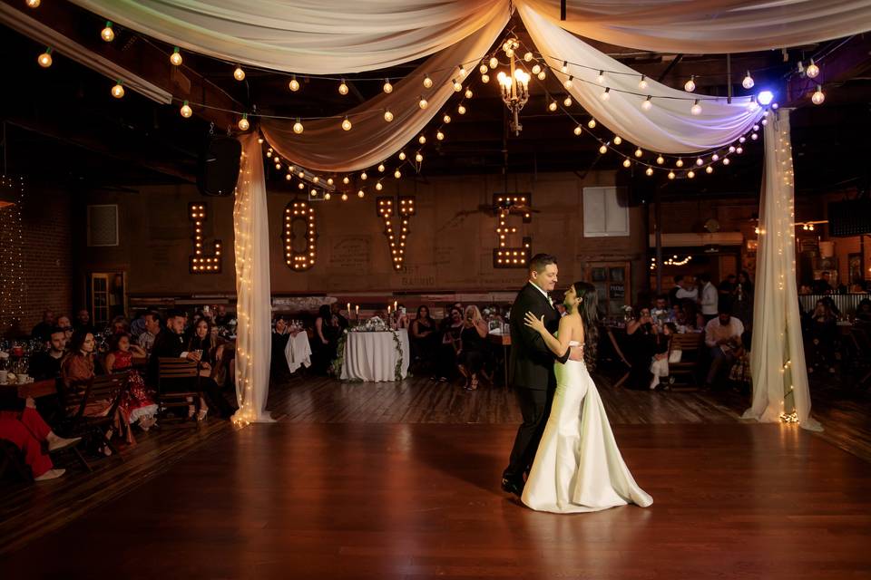 First Dance & Love Sign