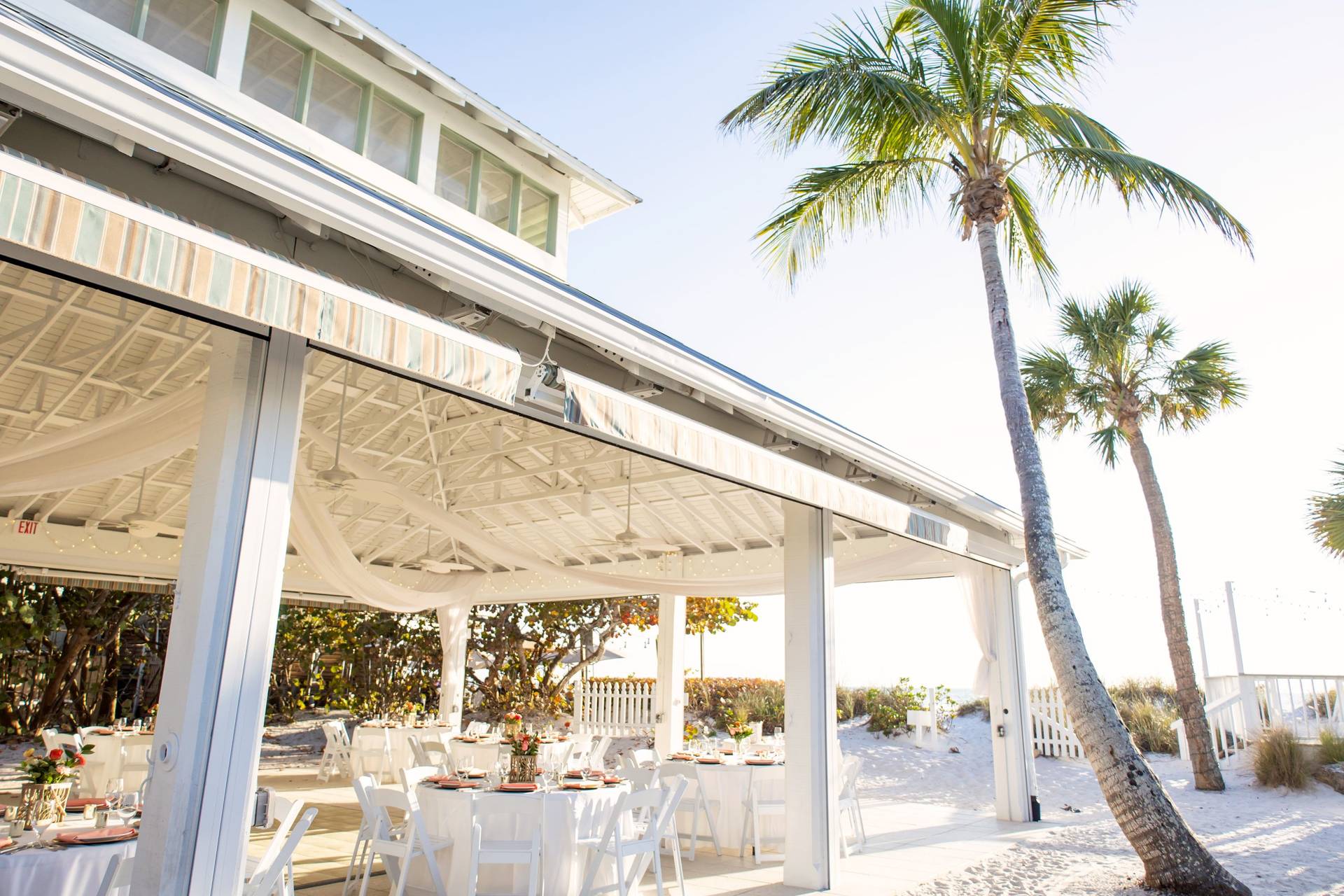 The Grand Pavilion at The Sandbar - Restaurant Weddings - Anna Maria 