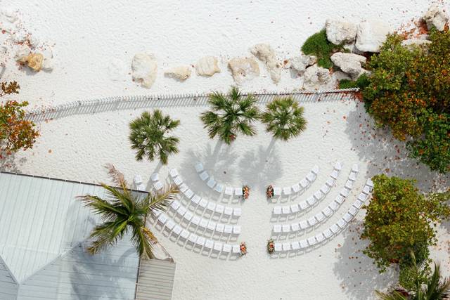 Ceremony in Sand Garden
