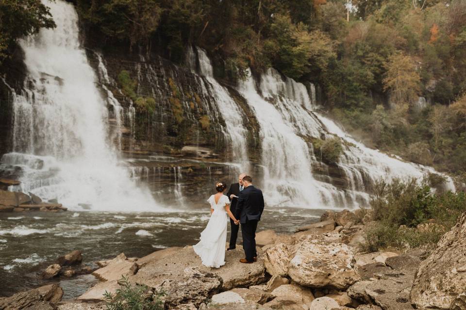 Waterfall ceremony