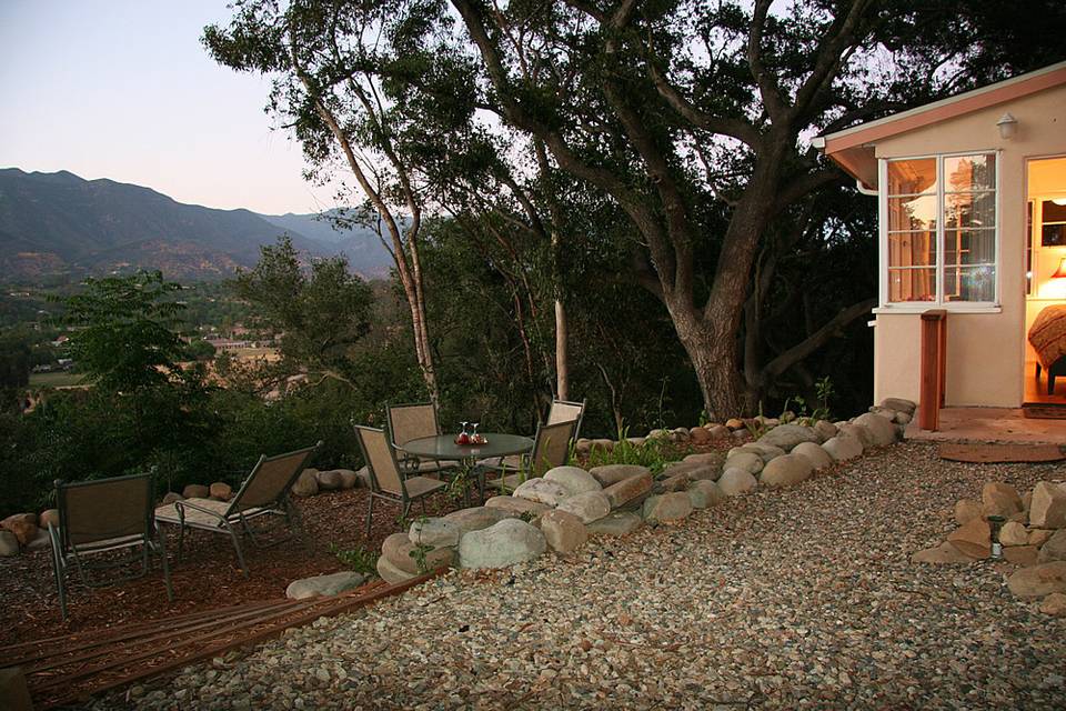 Ojai Suite patio