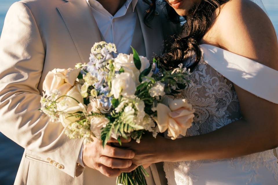 Couple married at Lake Tahoe