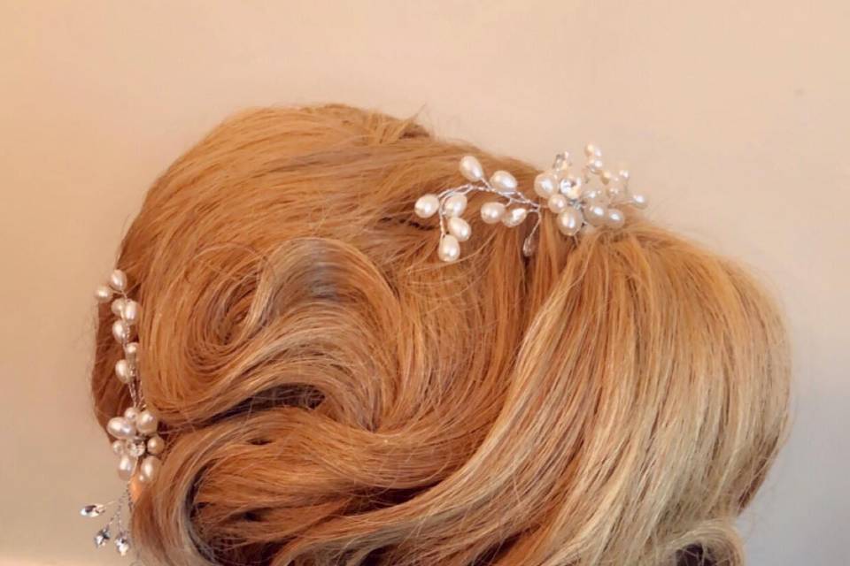 Prom, Wedding, bridesmaid hair