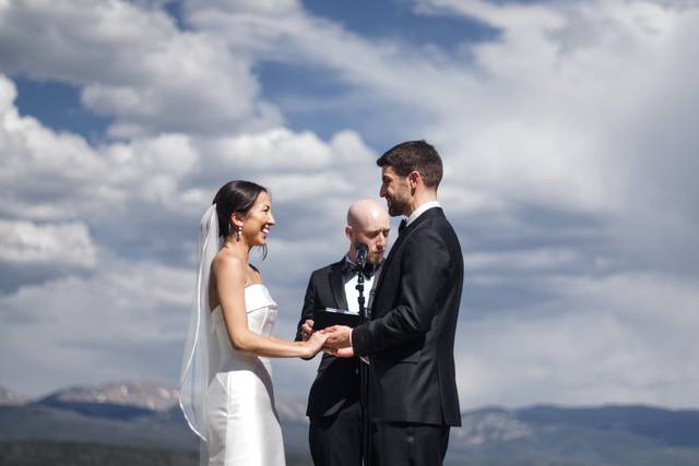 On top of mtn ceremony