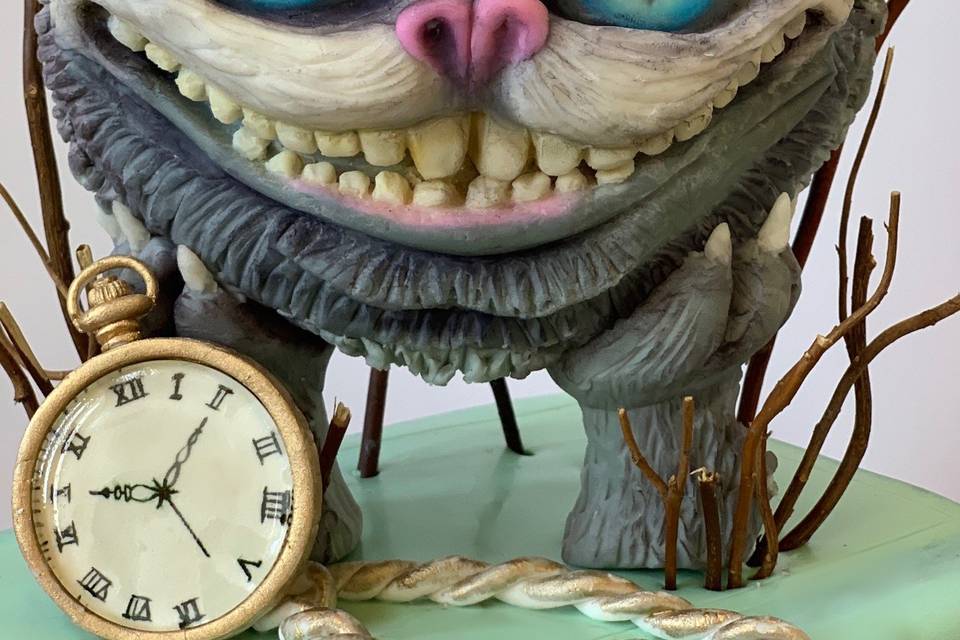 Chocolate Sculpt Cheshire Cat