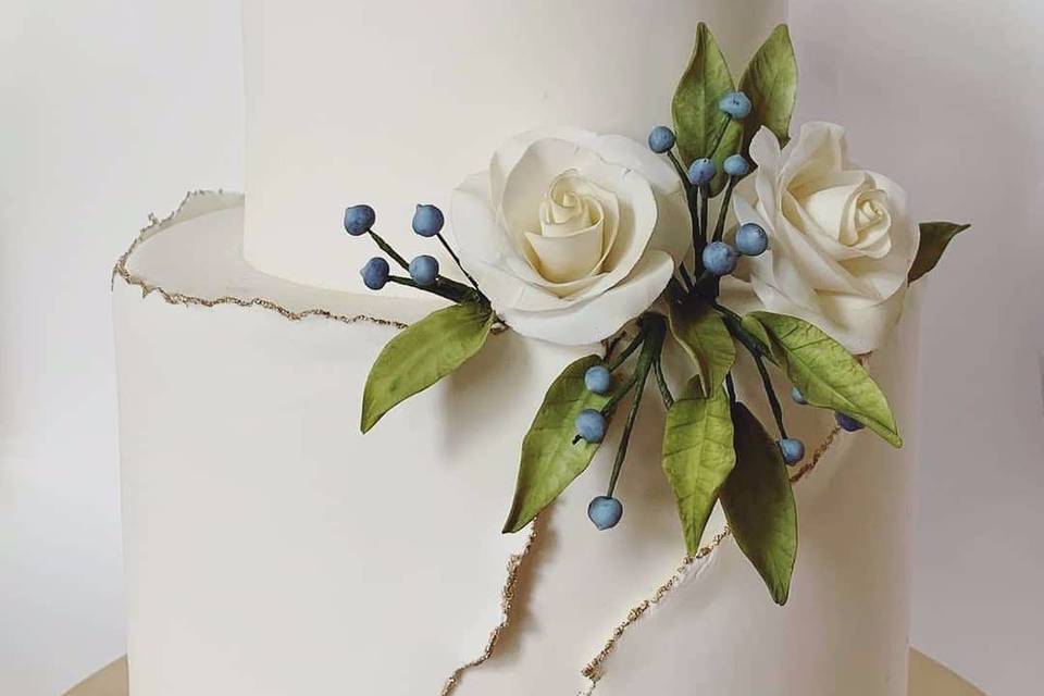 Gumpaste rose