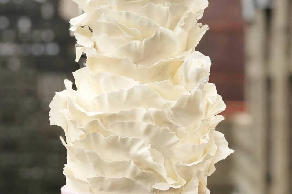 Ruffle cake