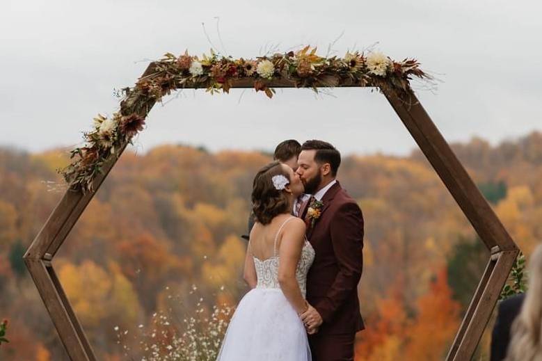Fall Wedding Arch