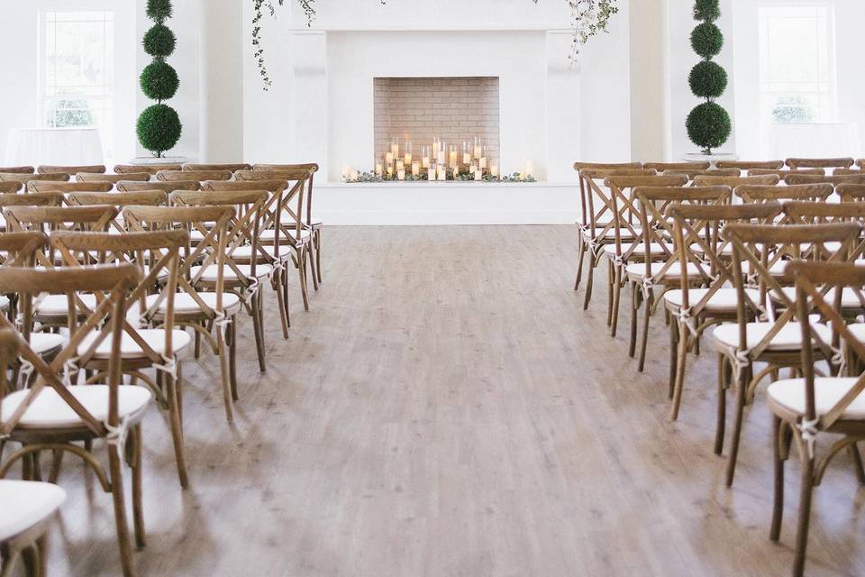 Indoor ceremony