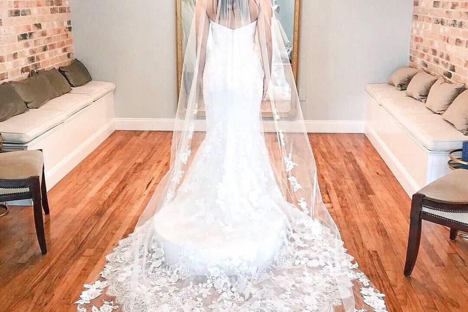 Cathedral Lace Veil