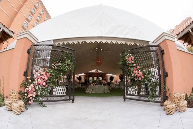 Lawn Tent Entrance