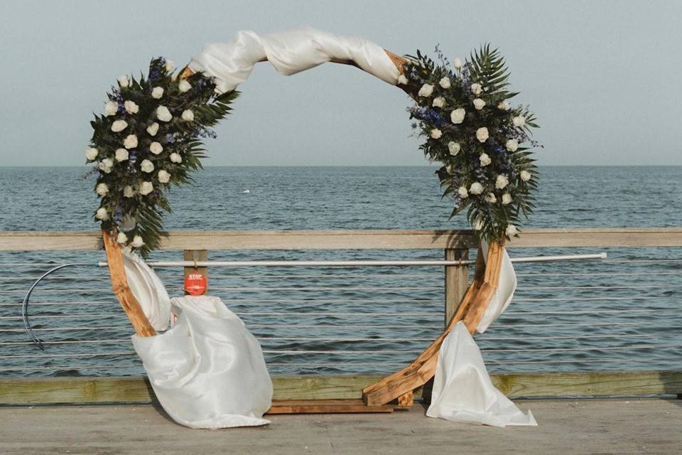 Romantic wedding decor