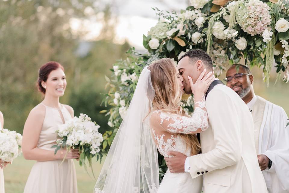 Wedding kiss | 3 Cats Photo