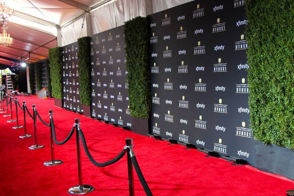 Red carpet rental