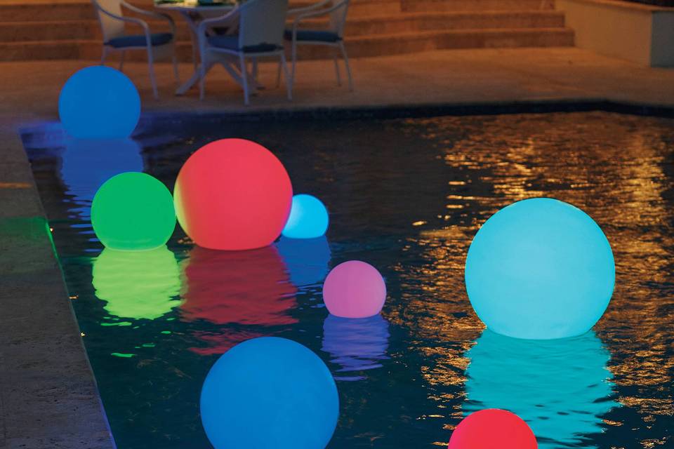 LED Pool Ball Rental