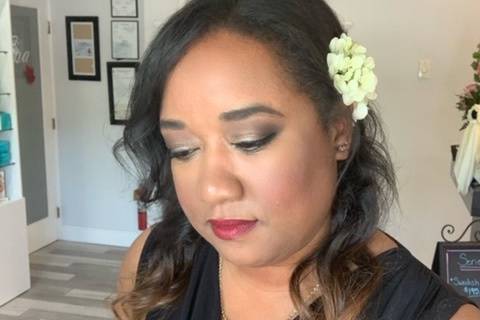 Bridesmaid glam