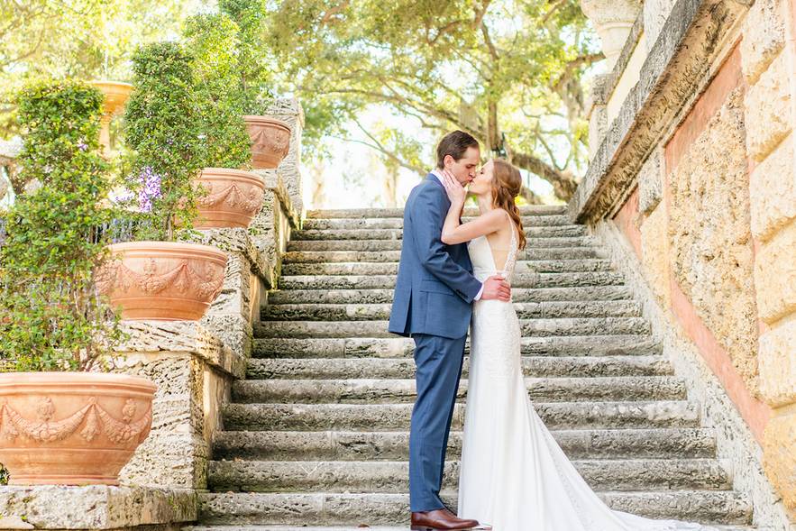 Wedding at Vizcaya